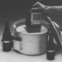Paper chart pasteuriser thermograph from Grant Instruments circa 1982